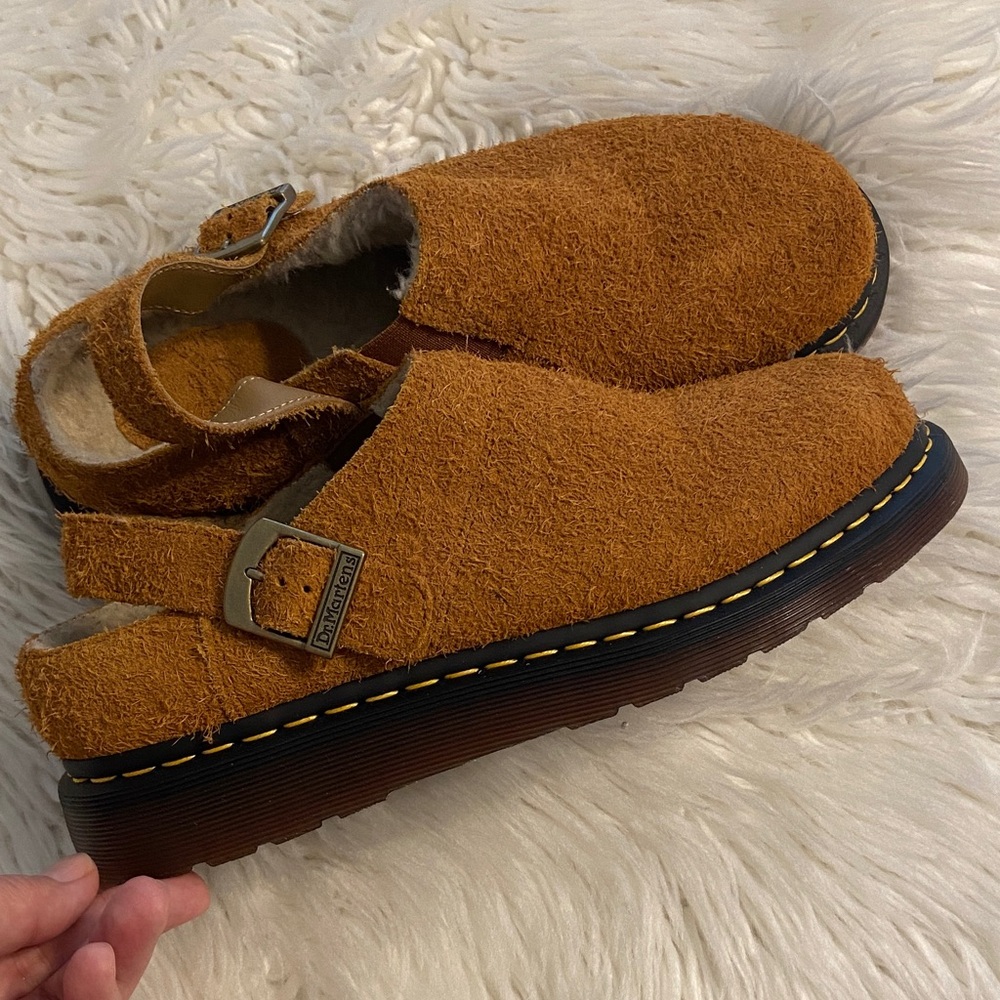 Dr. Martens leather sling back loafers size 10 BNWOT see all photos